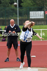 Women and Girls shot putt, 2021 North Eastern Track and Field Champs., Middesbrough. Photo: David T. Hewitson/Sports for All Pics